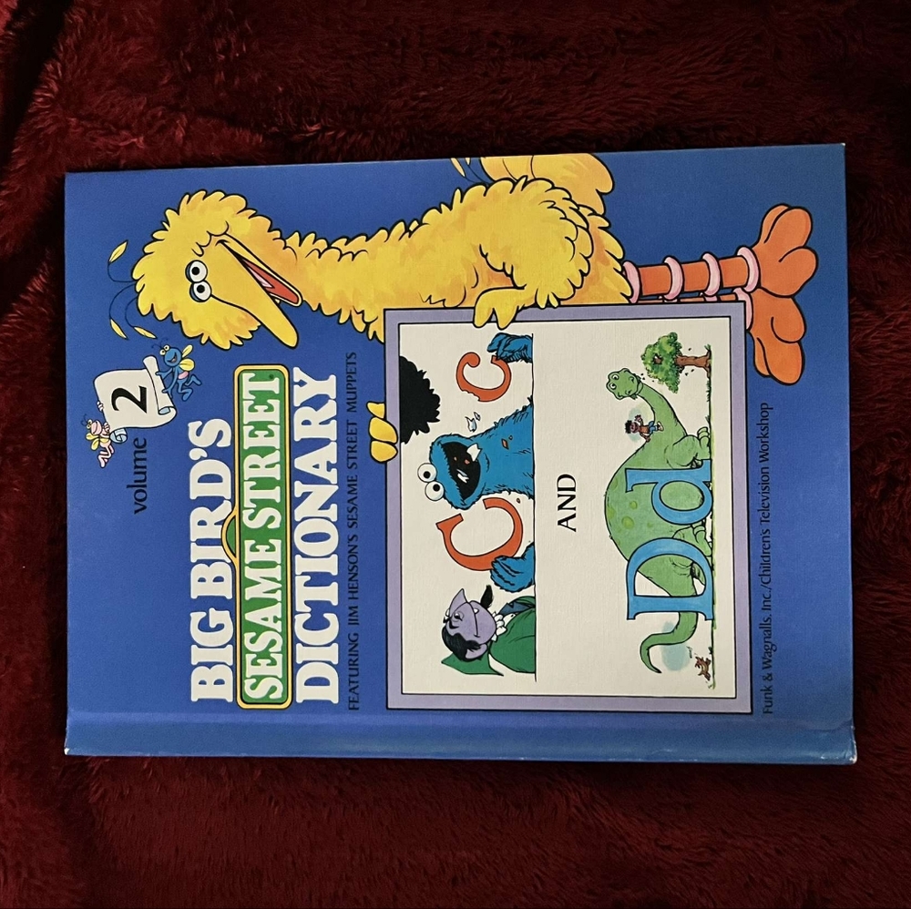 Vintage Big Bird's Dictionary Volume 2